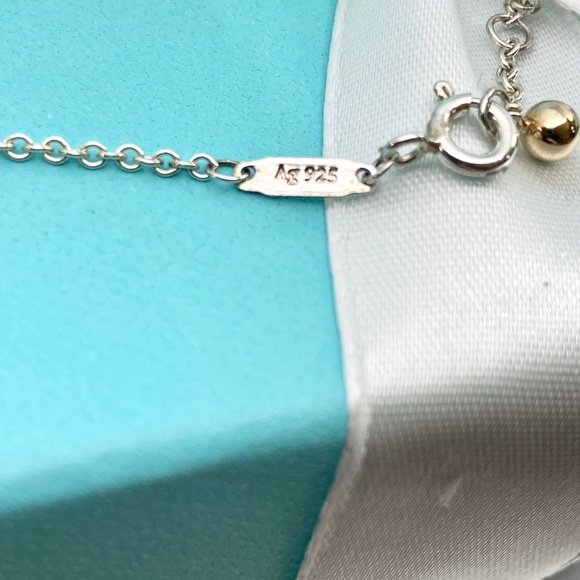 Tiffany & Co butterfly Love Bug bracelet retired Rose Gold & 925 adjustable - Picture 5 of 6